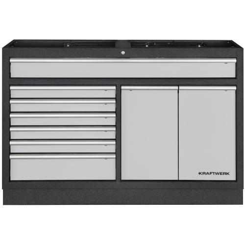Kraftwerk Tools 3964-03-W MOBILIO drawer cabinet 1360 mm 7 drawers and 2 door