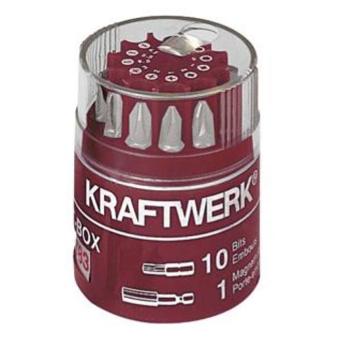 Kraftwerk Tools 2783 11-t. 1/4" Universal-Bit-Box