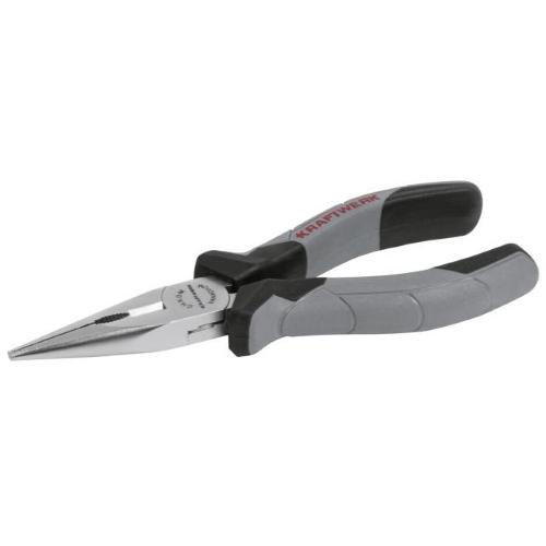 Kraftwerk Tools 308.102.000 Flat round pliers, 200 mm, Basic
