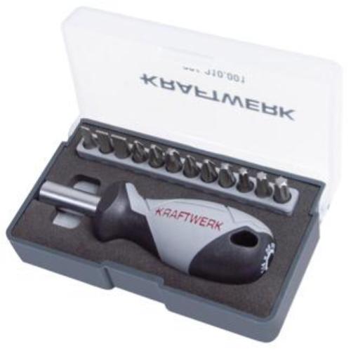 Kraftwerk Tools 306.010.001 Atornillador corto magnetico