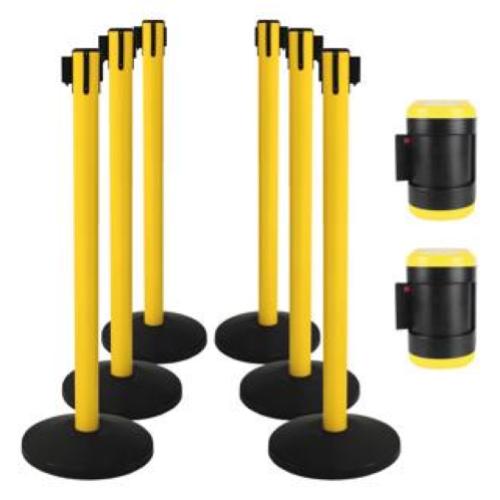 Kraftwerk Tools 107.000.100 Set 6 Barre + 2 cinghie di sicurezza