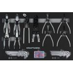Kraftwerk Tools 105.102.110 Cassetto Pinze per carrello portautensili 78-pz.