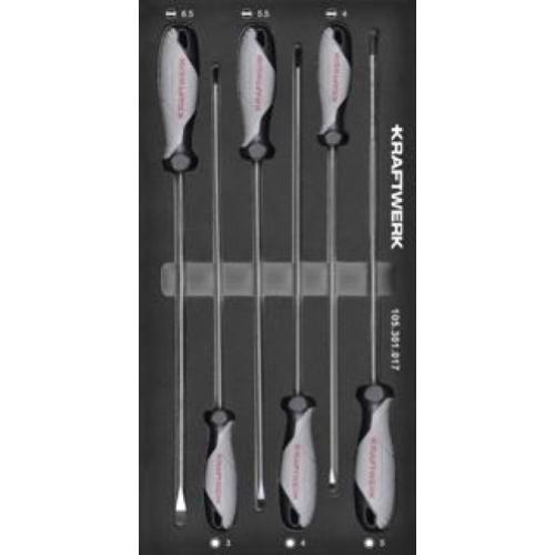 Kraftwerk Tools 105.301.017 BASIC LINE Bandeja de destornilladores extra-largos 20x40
