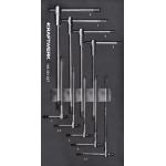 Kraftwerk Tools 105.301.027 Bussola esagonale con impugnatura a T 9-pz. Inserto 20x40