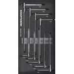 Kraftwerk Tools 105.301.028 Impugnatura a T TX 9-pz. Inserto 20x40