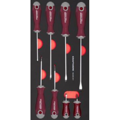 Kraftwerk Tools 105.401.012 Juego de destornilladores PH 8 piezas. Inlay 20x40