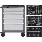Kraftwerk Tools 102.115.100 Carrello da officina BT700, 5 cassetti, 154 pz.