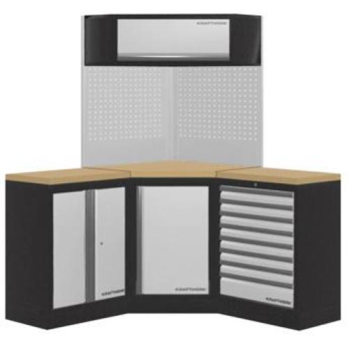 Kraftwerk Tools 3964R Mobilio 3-piece corn-piece element, beech multiplex