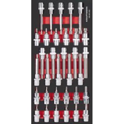 Kraftwerk Tools 105.401.032 PRO LINE EVA3 1/2" socket wrench set 20x40 33-pcs.