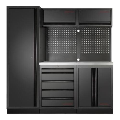 Kraftwerk Tools 3964A-BLK-IX MOBILIO BLK mueble modular 3 elementos Acero inoxidable