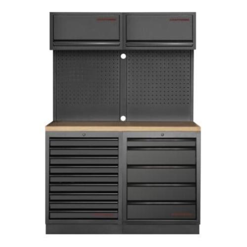 Kraftwerk Tools 3964K-BLK-009 MOBILIO BLK 2-elements workstation, beech