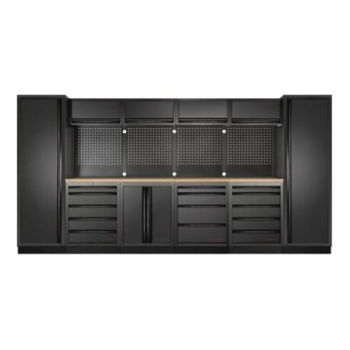 Kraftwerk Tools 3964C-BLK MOBILIO BLK 6-elements work station beech