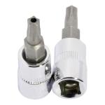 Kraftwerk Tools 115309 1/4" Chiave a bussola giravite Pentatorx Tamper res. ,  TS 9