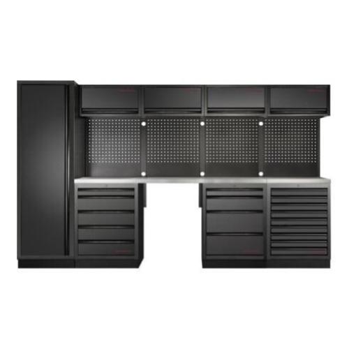 Kraftwerk Tools 3964K-BLK-015-IX MOBILIO BLK Mueble modular 5 elementos, Acero inoxidable