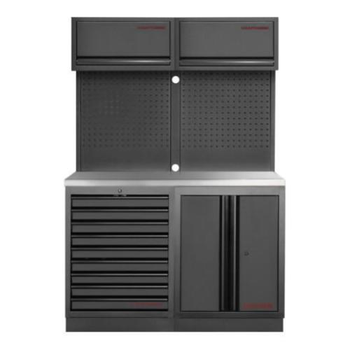 Kraftwerk Tools 3964K-BLK-010-IX MOBILIO BLK 2-elements workstation, inox