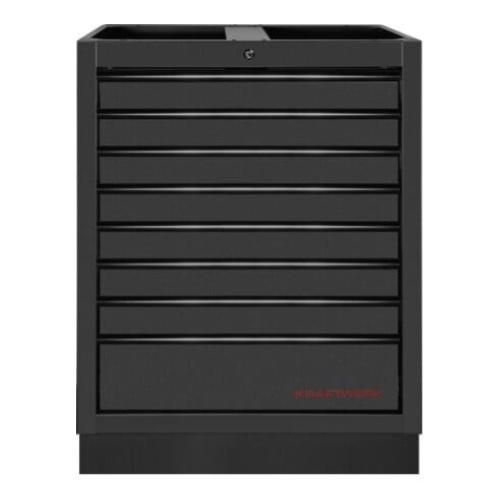 Kraftwerk Tools 3964-14-BLK MOBILIO 8 drawers base cabinet BLK