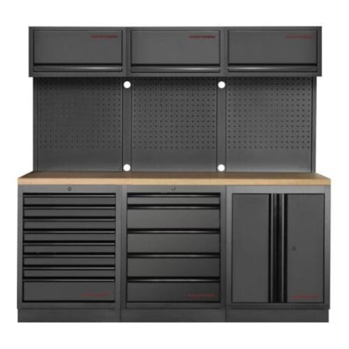 Kraftwerk Tools 3964K-BLK-005 MOBILIO BLK 3-elements workstation, beech