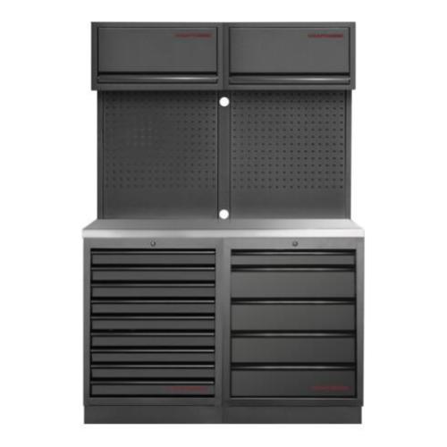 Kraftwerk Tools 3964K-BLK-009-IX MOBILIO BLK 2-elements workstation, inox