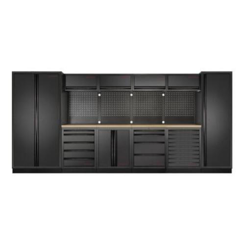 Kraftwerk Tools 3964K-BLK-013 MOBILIO BLK 6-elements workstation, beech