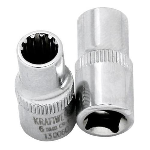 Kraftwerk Tools 130100 1/4'' vaso Combi 10 mm