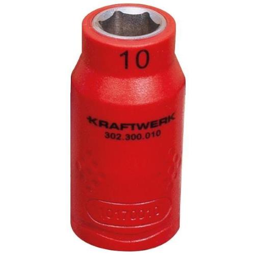 Kraftwerk Tools 302.300.010 3/8" Bussola isolata VDE 10 mm