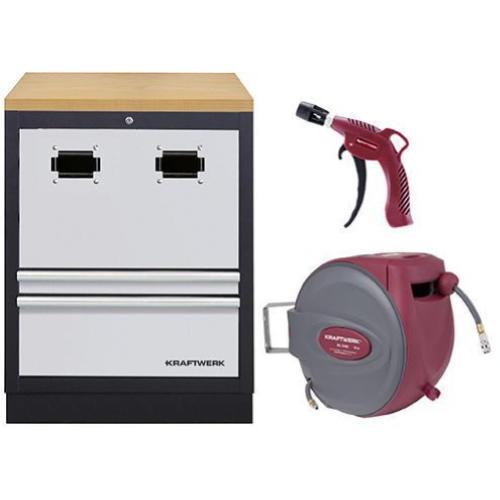 Kraftwerk Tools 3964-28-97 Mobile Tool Cabinet for hose reel+multiplex set
