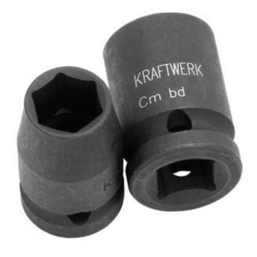 Kraftwerk Tools 380200 1/2" dr. impact socket 20 mm