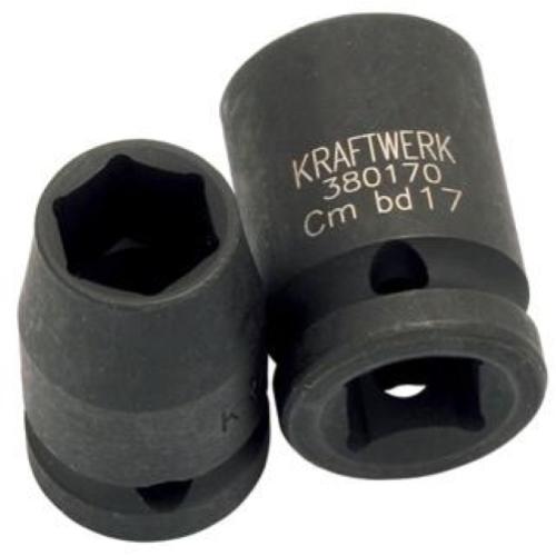 Kraftwerk Tools 380360 Impact socket short, 1/2", 36 mm