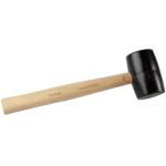 Kraftwerk Tools 310.100.008 Martello in gomma manico in hickory Ø 44 mm 8 OZ